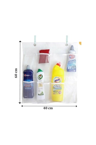 8 Cepli Askılı Mutfak Banyo Düzenleyici Askılı File Organizer Diğer