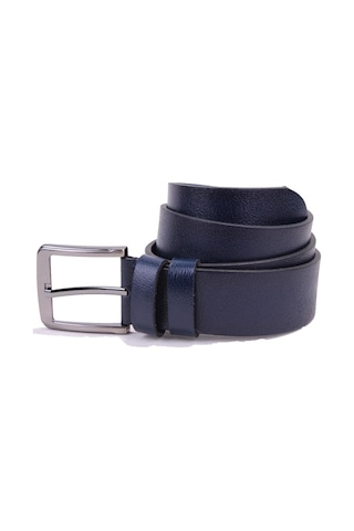 Dagoster DMK26-467DG Lacivert 4 CM Hakiki Deri Erkek Kemer Lacivert
