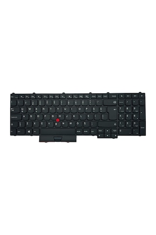 Lenovo Uyumlu Thinkpad P50, P51, P70, P71 Klavye Siyah Tr Çerçeveli