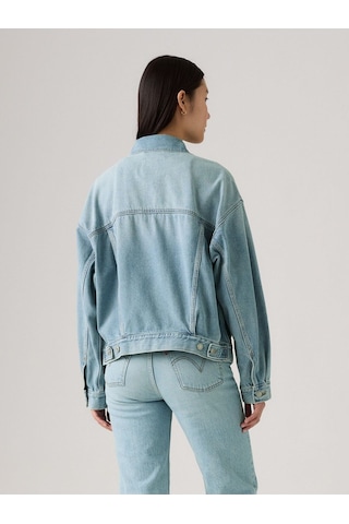 Levi's 90s Kadın Mavi Trucker Kot Ceket - A1743-0140 Mavi