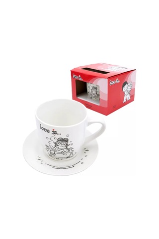 Nd Plej Love İs Çay Takımı, Buluşma Zamanı, 360 Ml Fincan, Fincan Tabağı 220519807 Kırmızı