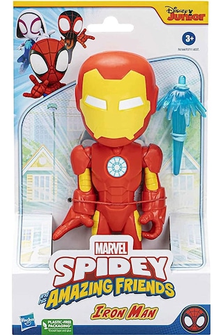 Spidey And His Amazing Friends Dev Figür Iron Man F6164 Iron Man