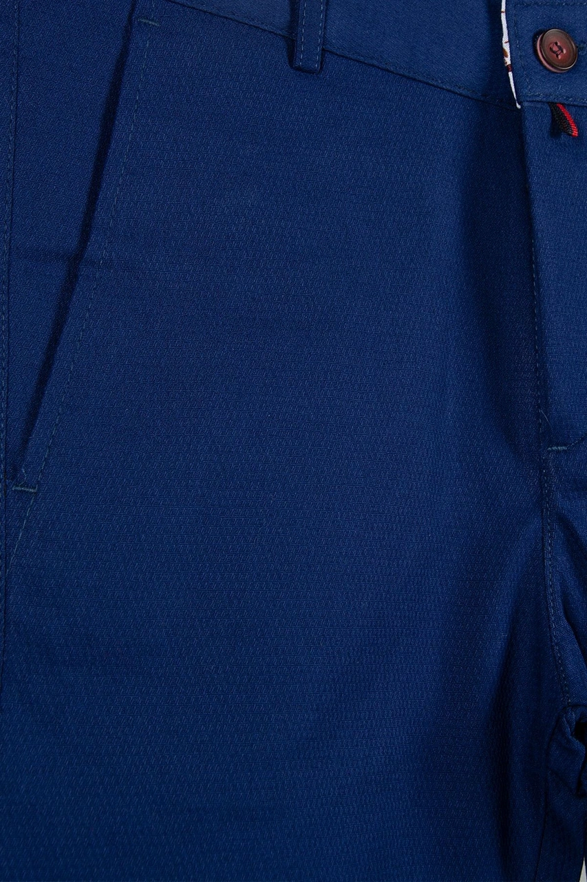 Veaven Erkek Sax Slim Fit Keten Şort Vavn9y-2200196-5 Sax
