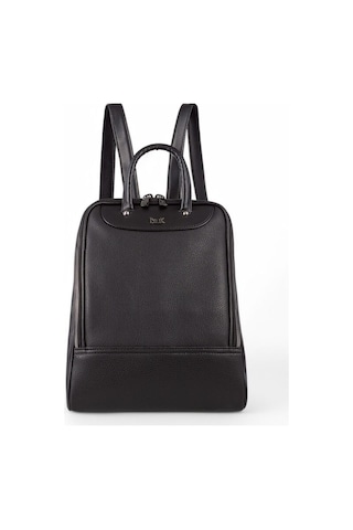 Bilik Deri Siyah Kadın Sırt Çantası Dlr01 085 Siyah