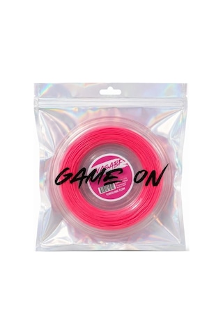 Toroline Wasabi Tenis Tel Makarası 1.23mm Neon Pembe Spin Ve Güç İçin İdeal