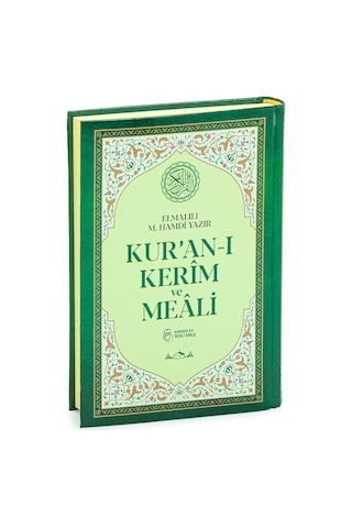 Kuranı Kerim Türkçe Mealli Orta Boy Yeşil - Qr Kodlu, Sesli Dinleme