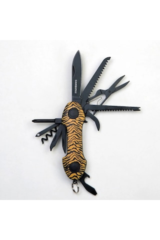 Munkees Pocket Knife Tiger Çakı Çok Renkli