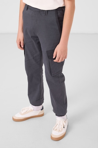 Tommy Life Gri Standart Fit Dokuma Hafif Esnek Chino Erkek Çocuk Pantolon - 11271 Gri