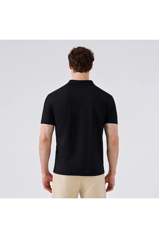 Ellesse 6sm5003-bk Polo Yaka Erkek T-shirt - Siyah Siyah