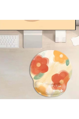 Suntek Ergonomik Mouse Pad Oyun Yazmak Için Rahat Çiçek
