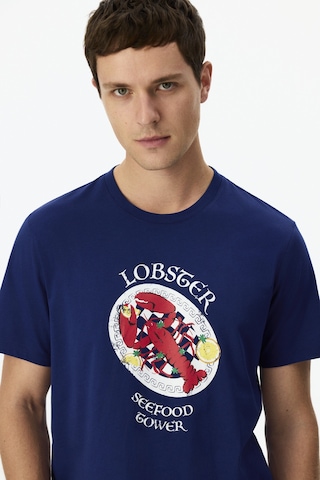 Penti Erkek Renkli Lobster Tower Şortlu Pijama Takımı