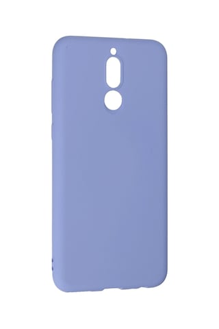 Newface - 51 - Huawei Mate 10 Lite Kılıf Nano İçi Kadife Silikon - Csmo-tex - - Lila LİLA