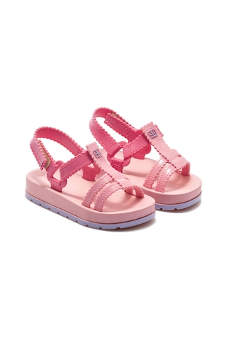 Nina Conectada Çocuk Sandalet Pembe 19/27 Pembe
