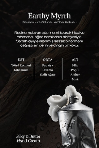 Kundal Silky & Buttery Hand Cream Earthy Myrrh
