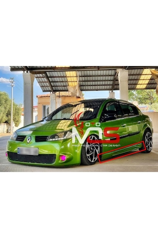 Renault Megane 2 Gtx Marşpiyel Takım Fiberglass Boyasız