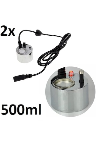 Yate10 500ml 2adet Metal Soğuk Buhar Üreteci, Kuluçka Nem Nozulu