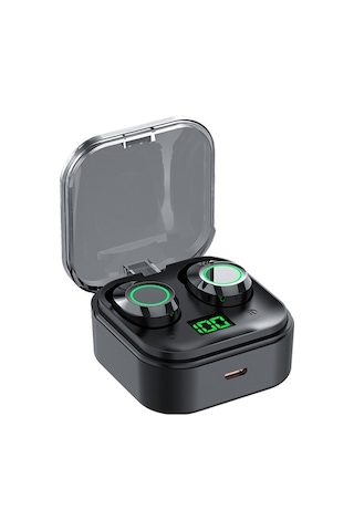 Prestigegoods Ydmini Tws Bluetooth 5.3 Kulak İçi Kulaklık, Hafif, Spor, 5.3 Kablosuz, Dijital Ekranlı, Ses Kalitesi, 18 Saat Süre, Oyun Modu