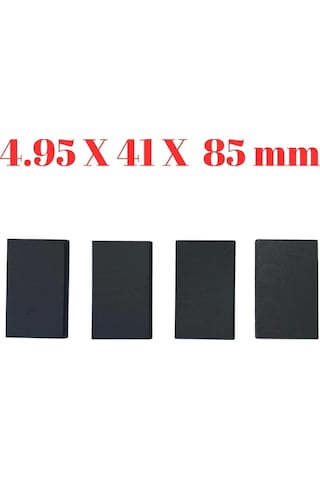 Bartech Yağlı Süt Sağım Makinesi Kömür Paleti 4.95 41 85 Mm 4 Adet