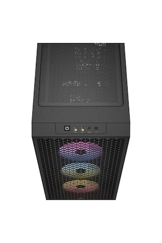 Corsaır İcue 3000D Airflow 750 W Tempered Glass USB 3.2 Atx Mid Tower Kasa Siyah
