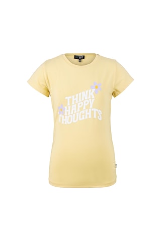 Brz Kids Baskılı Kız Çocuk Kısa Kollu T-shirt-sarı Sarı