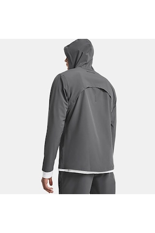 Under Armour Outrun The Erkek Gri Koşu Ceketi 1376794 Gri