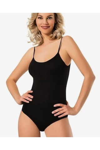 Seher Yıldızı Elastan İp Askı Body Skd 0066 6 Lı Paket Siyah