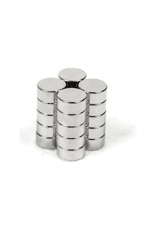 6 X 3 Mm Yuvarlak Neodyum Mıknatıs- 30 Adet