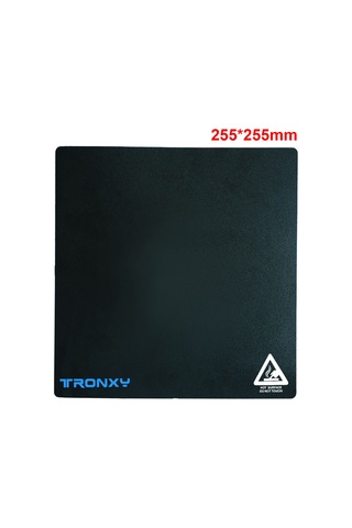 Singree 3d Yazıcı Isı Yatağı Stickerı - Siyah Pvc Malzeme - 255x255mm - Yüksek Isı Dayanıklı