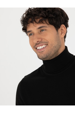 Pierre Cardin Erkek Siyah Triko Kazak 50276162-vr046 Siyah