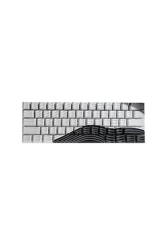 Wooting Manyetik Waves Ansı Black & White Edition Pbt 61 Adet Keycap Seti Renk