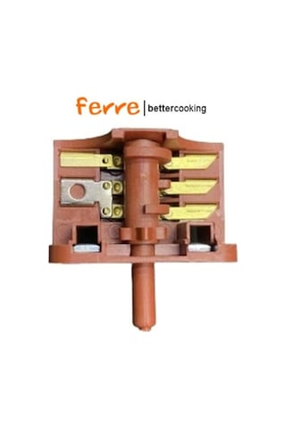 Ferre Uyumlu Marka Ankastre Üçlü Soketli Fırın Komutatörü - Şalteri - An - 422321800