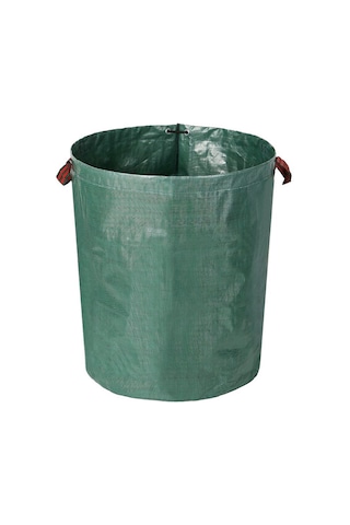 Monyee Yeniden Kullanılabilir Ağır Duty Bahçe Çöp Torbası - 120l Yeşil Polipropilen Yaprak/atık Toplama Ve Saklama Çantası