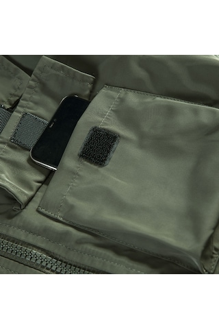 Sımıcg Erkek Çok Cepli Su Geçirmez Ceket - Yeşil