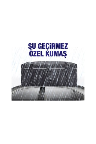 Teamcar Yeni Nesil Port Bagaj Araç Üstü Tavan Çantası Portbagaj - Tavan Çantası - 500 Lt