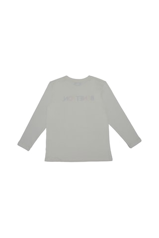 United Colors Of Benetton Benetton Bnt-b21657 Erkek Çocuk T-shirt Ekru