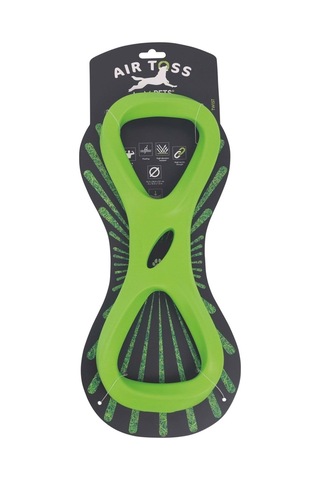 M-pets Aır Toss Twist Dayanıklı Suda Yüzen Köpek Oyuncağı Green