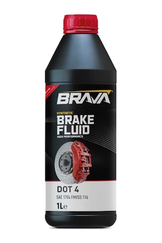 Brake Fluid Dot-4 Hidrolik Fren Sıvısı 4 Kg