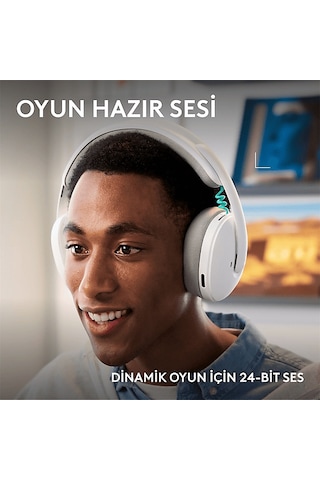 Logıtech G325 Lightspeed Bluetooth 5.2 Kulak Üstü Oyuncu Kulaklığı