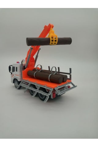 Ceren Ctoys Sesli Işıklı Kütük Taşıyıcı Vinç Kamyon Wy300f