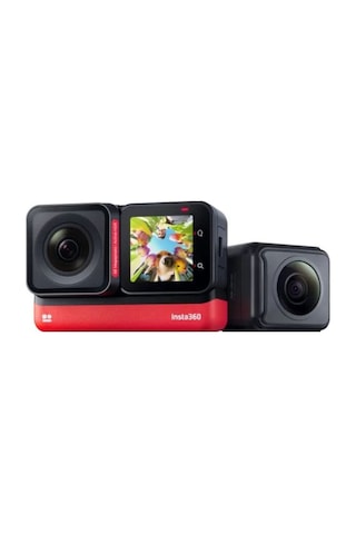 Insta360 One Rs Twin Edition Siyah/kırmızı Aksiyon Kamerası
