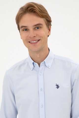 U.s. Polo Assn. Erkek Açık Mavi Gömlek Basic 50316723-vr003 Acık Mavı