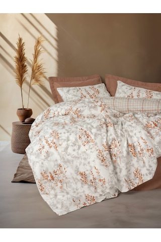 Cotton Box Çift Kişilik Nevresim Takımı Lamina Tarçın