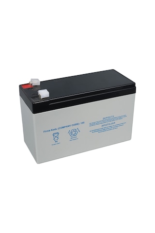Powermaster Yokohama Yh-127.2 12 Volt - 7.2 Amper Ups'ler İçin Akü 150x65x90 Mm
