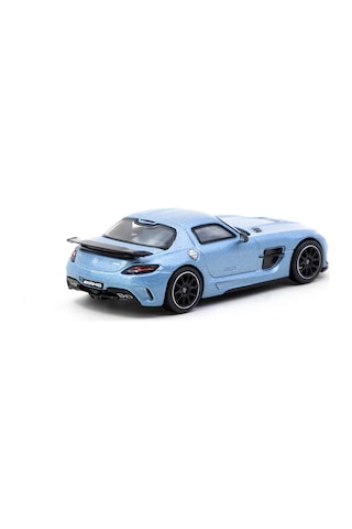Tarmac Works 1/64 Mercedes-benz Sls Amg Coupé Black Series Matte Blue - Global64