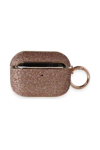 Apple Uyumlu AirPods 3 3.nesil Spell Simli Kılıf - Rose Gold Çok Renkli
