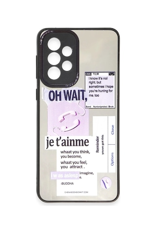 Samsung Uyumlu Galaxy A73 5g Kılıf Mirror Desenli Kapak - Mirror - 4