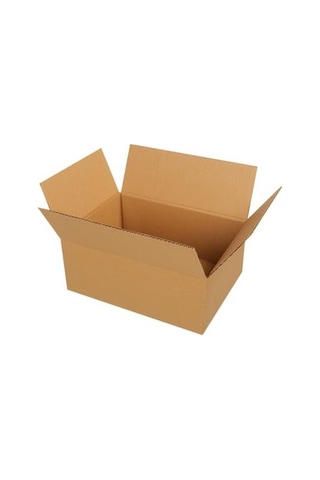 35x25x15 Boyutunda Tek Oluklu Taşıma Kolisi, 20 Adet