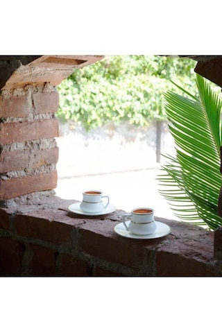 Koleksiyon Alala Türk Kahve Fincanı 6 Lı Set Altın