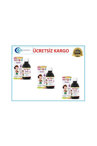 Nutrigen Üzüm Şurup 200 Ml 3'Lü Paket