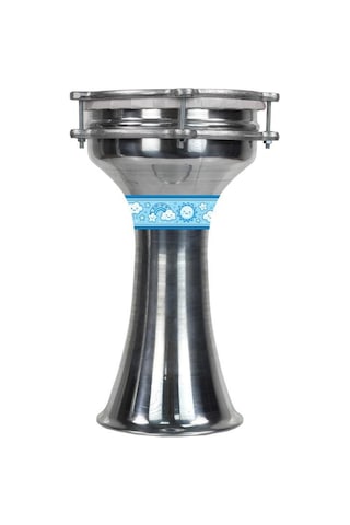 Midex Dbk-02bl Çocuklar İçin 2 Numara Alüminyum Darbuka Seti 33 X 18 Cm